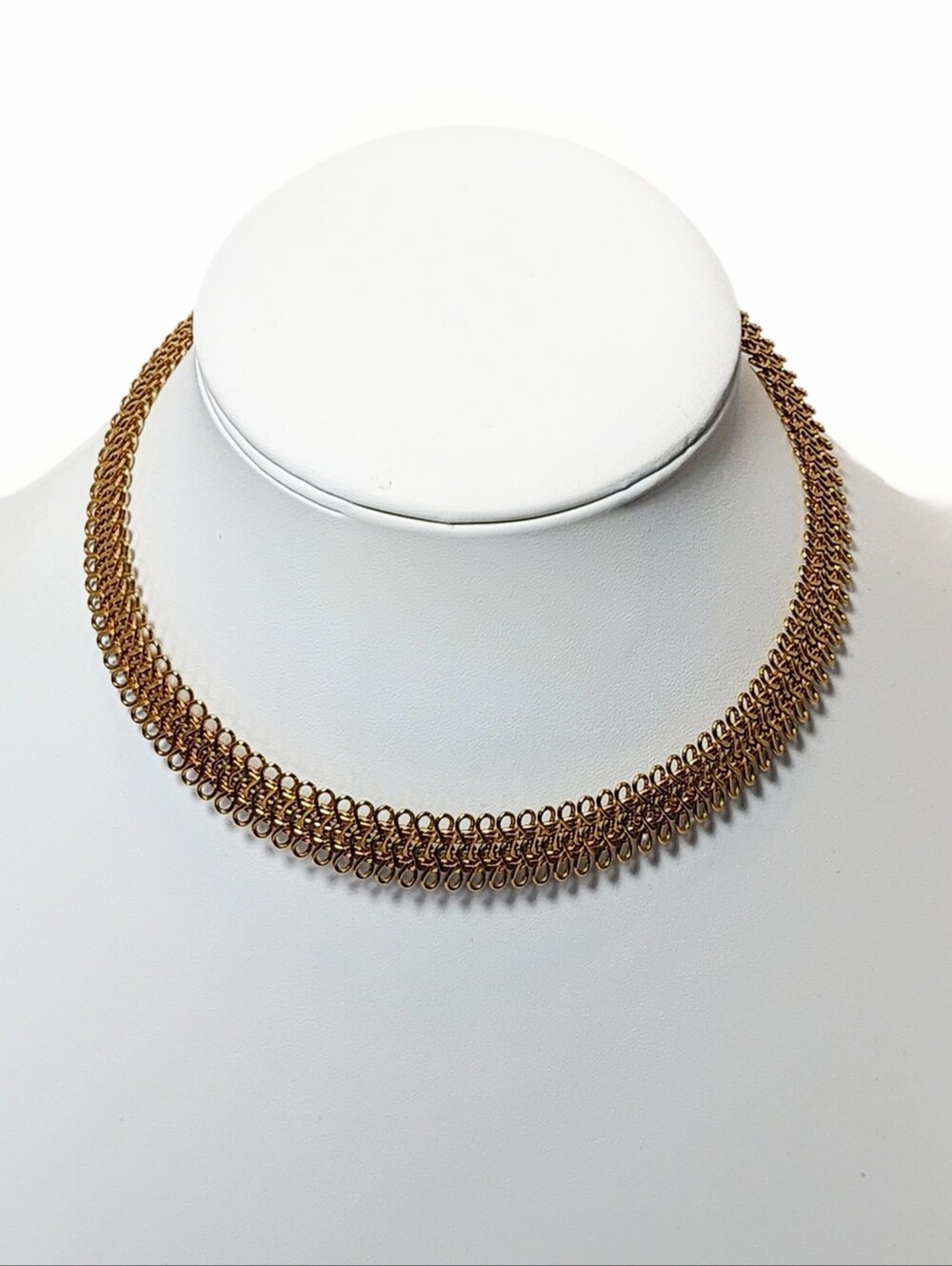 Avon Vintage Goldtone Choker Necklace